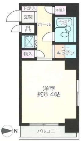 ストークTS元浅草の間取り