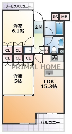 【間取り】 | ホーフ横浜旭ヶ丘