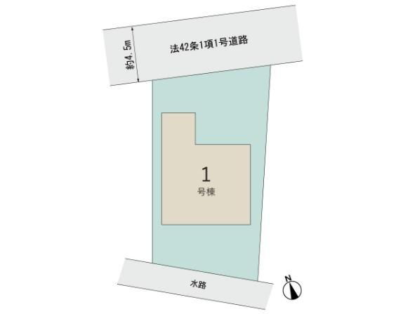 グラファーレ　岡山市中区海吉【仲介手数料無料】の区画図