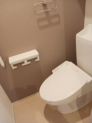【トイレ】 | パークサイド針崎　弐番館 | 落ち着いたトイレです