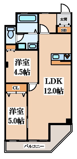 【間取り】 | アーク八戸ノ里