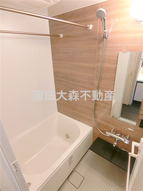 プライマル西蒲田の浴室|浴室乾燥機+追焚付のバスルーム