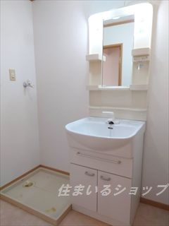 ベルアンジュＡの洗面所|洗面化粧台