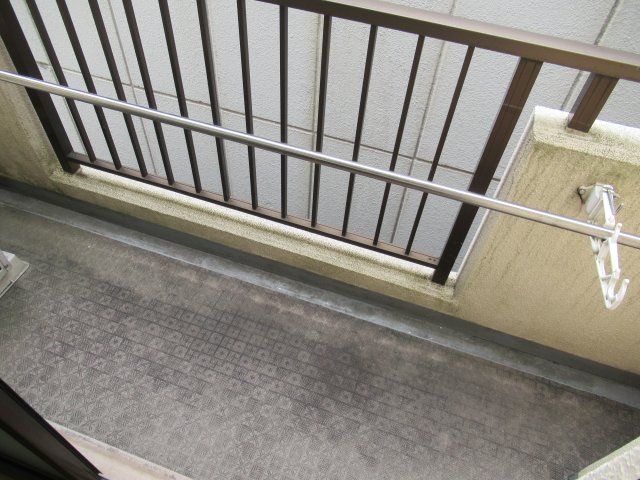 ヴィルベール桂のバルコニー