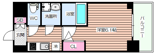 【間取り】 | エスリード江坂アルテリア