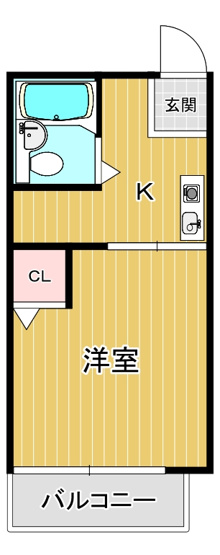 【間取り】 | バンビハイツ