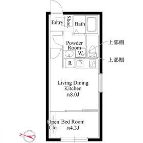 【間取り】 | メモラ西馬込 | 間取り図