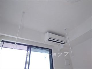 ザ　マヨン　Ⅱの設備|エアコンと室内物干し