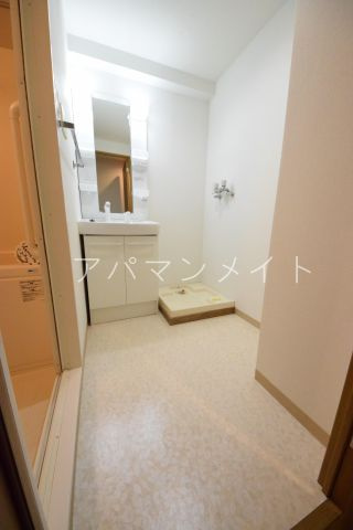 【設備】 | クレール矢沢 | 室内洗濯機置場です