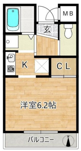 プリマヴェーラⅡの間取り