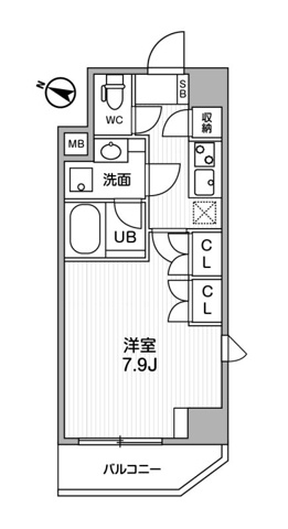 ･ARKMARK巣鴨の間取り