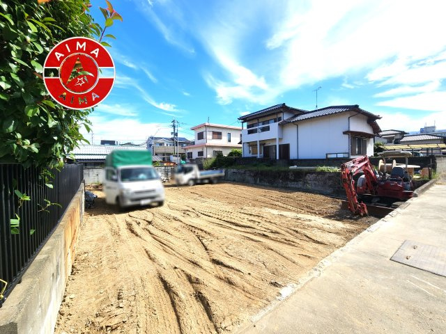 糟屋郡須恵町旅石第30-2棟（1号棟）の外観|デザイン性のある外観です。