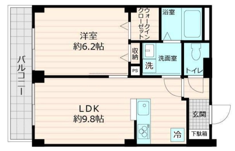 ラヴィデ香風園の間取り|間取りです。