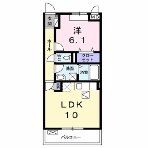 インペリアルライフの間取り