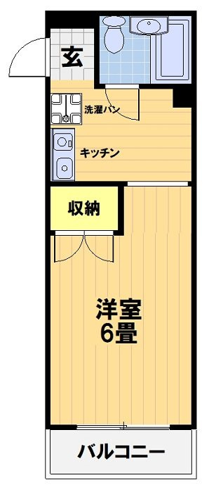 MOUNTAIN（旧ハイツMountain）の間取り
