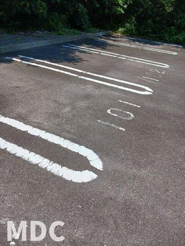 ベルコリーヌの駐車場