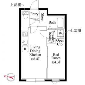 【間取り】 | メモラ西馬込 | 間取り図