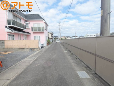 【前面道路含む現地写真】 | 駿河区曲金9期　新築戸建　全1棟