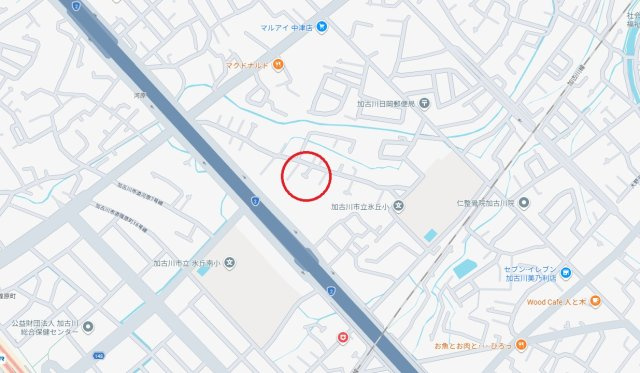 加古川市加古川町河原　　JR「加古川駅」徒歩13分の地図