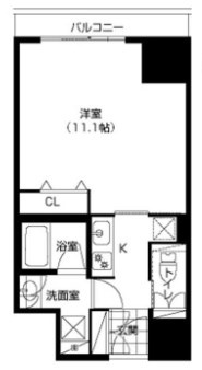 アーバネックス淀屋橋の間取り