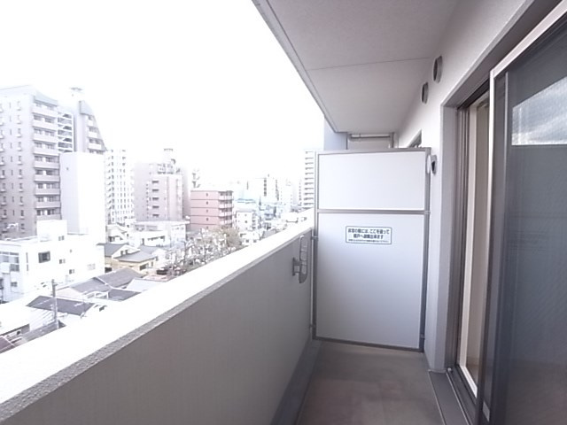 リベルテ神戸のバルコニー