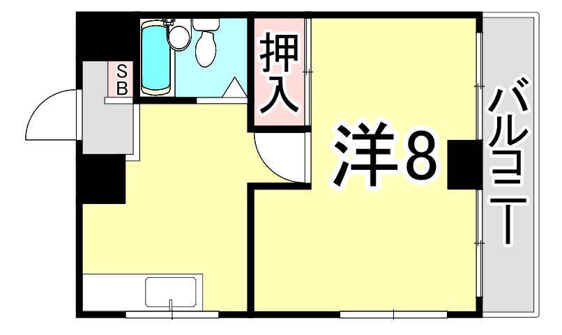 カーサ上甲子園の間取り