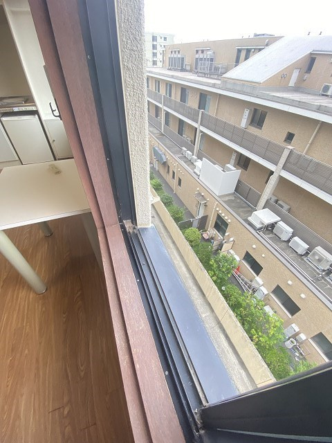 エルマーナ香枦園のバルコニー
