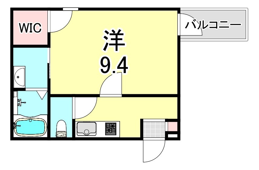 フジパレス水堂町の間取り