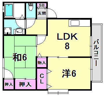 ストラスブールの間取り