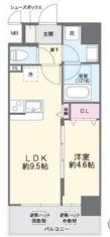 Fuku島之内の間取り