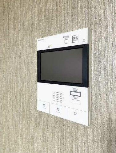 【セキュリティ】 | シェル中野弥生町 | モニター付きインターホンで来客時も安心です。
