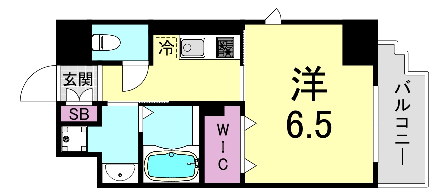 アール大阪グランデの間取り