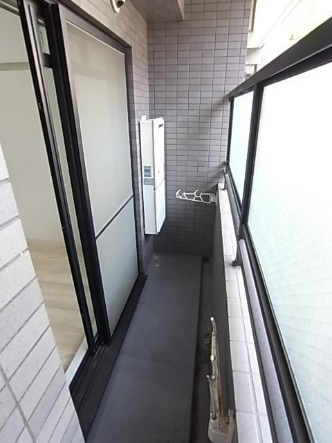 ハーバーヒル大倉山のバルコニー