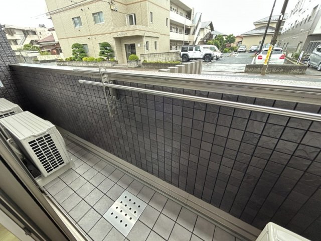 チェリッシュのバルコニー|陽当たり良好なバルコニーです