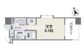 S-FORT福岡県庁前の間取り