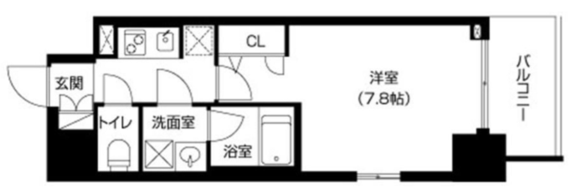 アーバネックス大阪城WESTの間取り
