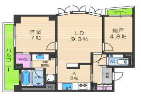 エスリード西本町の間取り