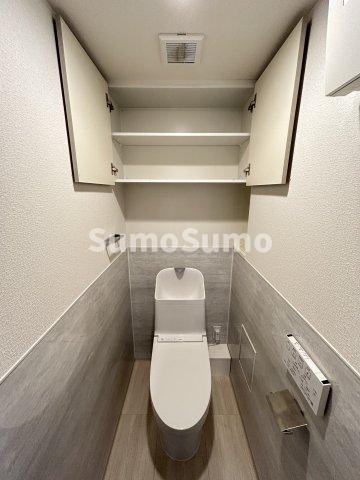 エステムコート上本町Ⅱイデアルのトイレ