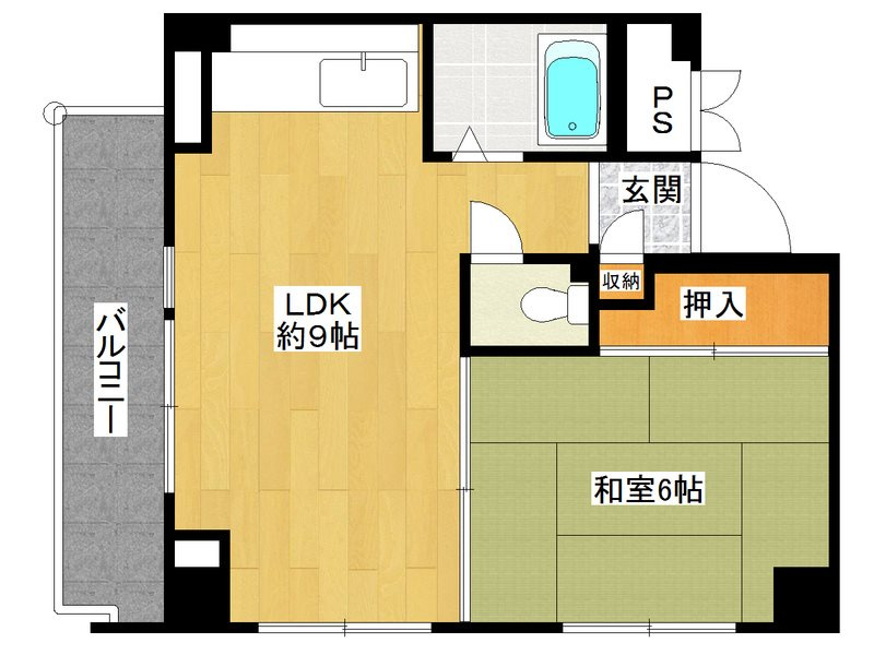 シティライフ六甲道の間取り