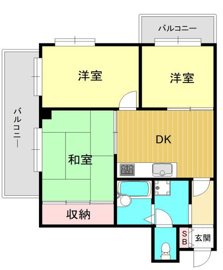 プリオーレ神戸の間取り