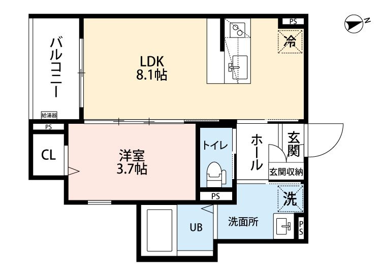 robot home 東本町の間取り