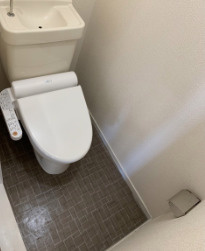 エクセレント翔Ⅱ【キャッシュバック対象物件】のトイレ|コンパクトで使いやすいトイレです