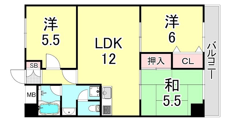 レトワールトキワの間取り