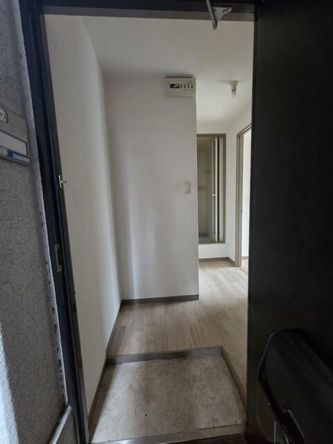 Ｋマンションムサシの玄関