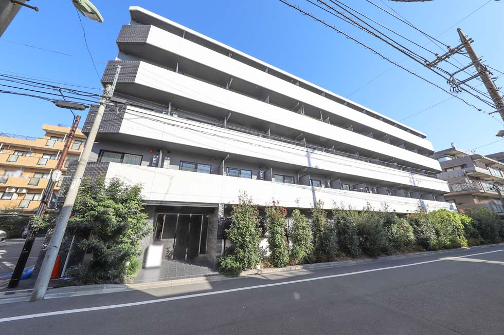 ラフィスタ下丸子の外観|きれいな外観です