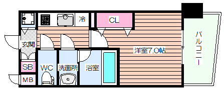 【間取り】 | セイワパレス梅田茶屋町