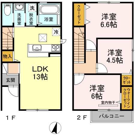 Trackの間取り