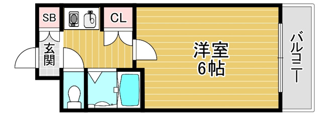 【間取り】 | オズレジデンス関目