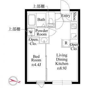 【間取り】 | メモラ西馬込 | 間取り図