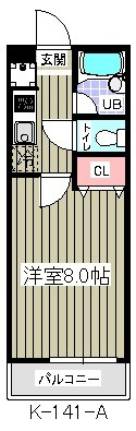 グランビスタ参番館の間取り